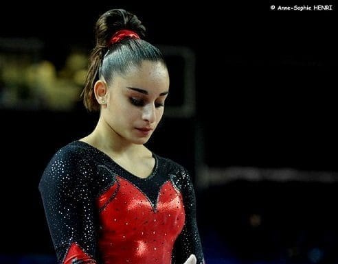 Clara Beugnon, victime d’une rupture du tendon d’Achille