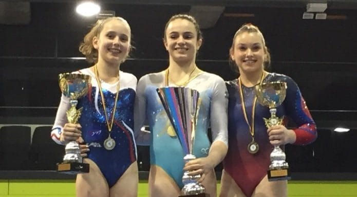 Top Gym : Mathilde Wahl et Julia Forestier rentrent avec l’argent autour du cou