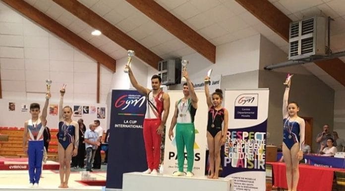 Cup de Sarreguemines (GAM et GAF) : moisson de médailles pour les gymnastes Français