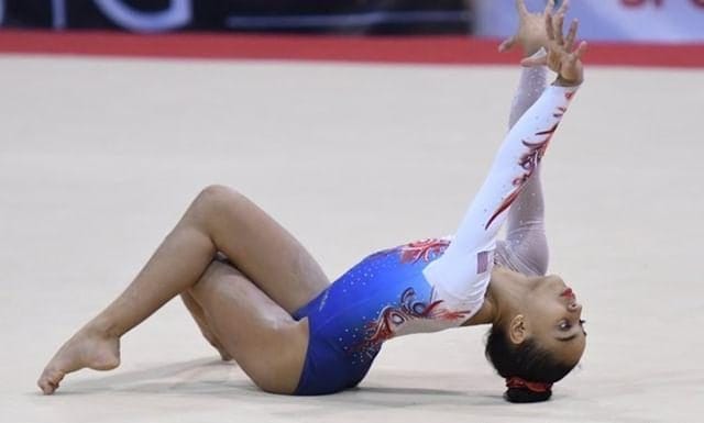 Top Gym : Alizée Letrange-Mouakit, triple médaillée à Charleroi