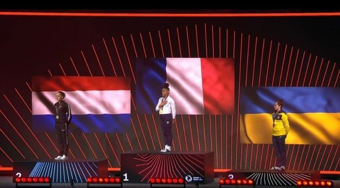 Championnats d’Europe (Bâle 2021) : Mélanie De Jesus Dos Santos sacrée à la poutre