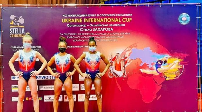 Ukrainian International Cup : huit médailles en GAF