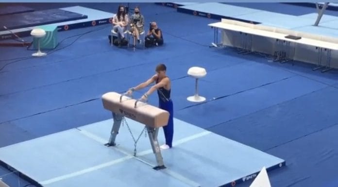 Coupe du monde de Koper : Benjamin Osberger, septième aux arçons