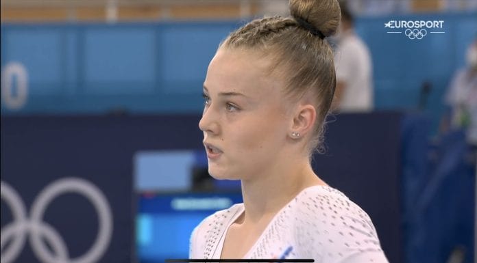 Aline Friess souffre d’une inflammation au niveau de la hanche