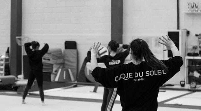 Loan His, Mira Boumejmajen et Clara Beugnon se lancent dans la teamgym