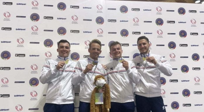 Trampoline : l’équipe de France masculine sacrée championne d’Europe