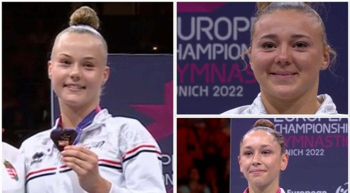 Championnats d’Europe GAF : Trio bronzé avec Aline Friess, Lorette Charpy et Carolann Héduit