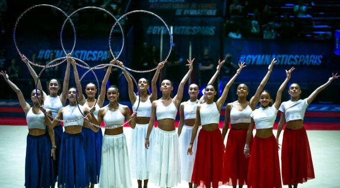 Déroulement d’une compétition internationale de gymnastique rythmique Ensemble France GR Internationaux France