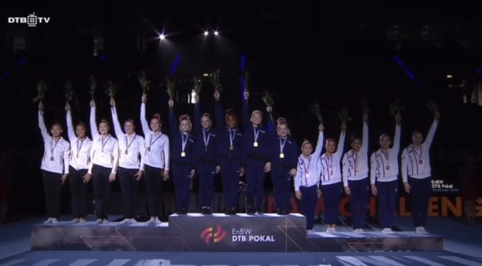 DTB Pokal Team Challenge : Les Bleues en bronze