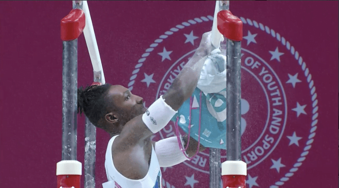 Championnats d’Europe GAM : Cameron-Lie Bernard cinquième aux barres parallèles