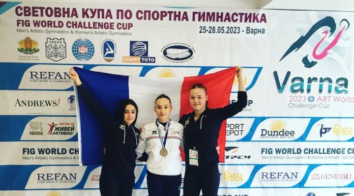 Coupe du monde de Varna : Silane Mielle en or