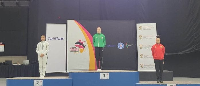 Kaylia Nemour Championnats d'Afrique