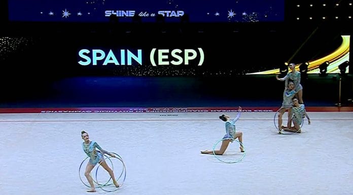 Revivez les finales ensembles des Championnats d’Europe (Bakou 2023) en direct commenté L'Espagne aux 5 cerceaux