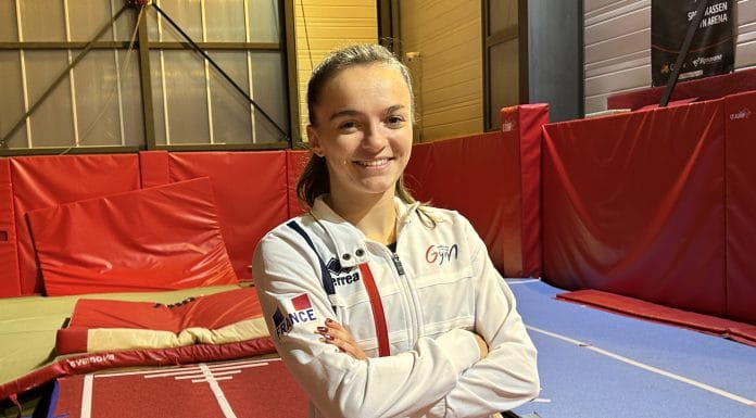Maëlie Abadie, en route pour ses premiers championnats du monde senior de tumbling