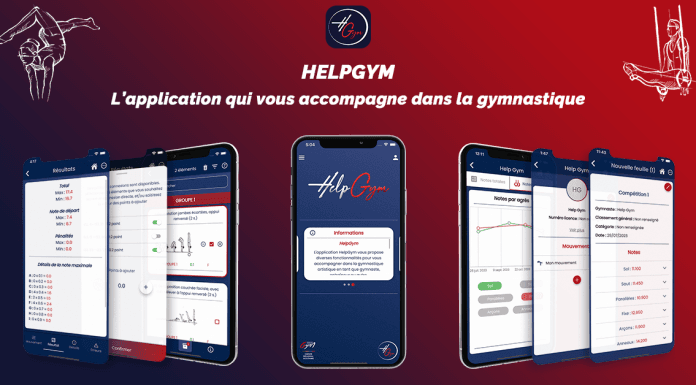 Help Gym : une application dédiée à la gymnastique artistique