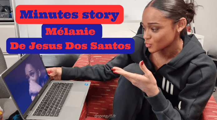 Minutes story : Mélanie De Jesus Dos Santos revient sur sa poutre en finale équipe des Mondiaux