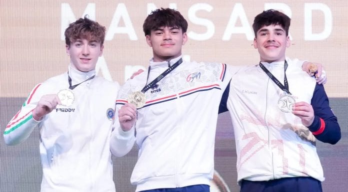 Championnats d’Europe junior GAM (Rimini 2024) : Anthony Mansard sur le toit de l’Europe