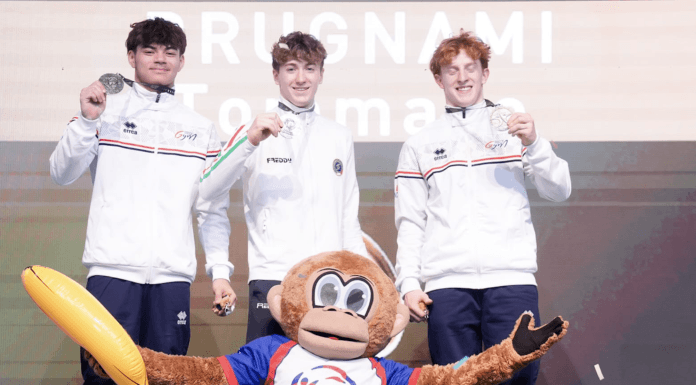 Championnats d’Europe junior GAM (Rimini 2024) : Anthony Mansard en or et en argent, Alan Moullec en bronze