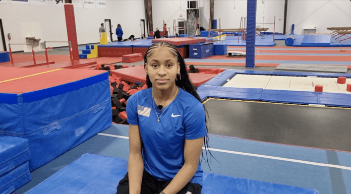 Skye Blakely se blesse à l’entraînement des Olympic Trials
