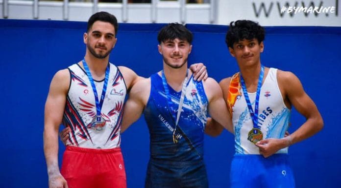 Championnats de France élite GAM-GAF : Léo Saladino et Elena Colas sacrés au concours général