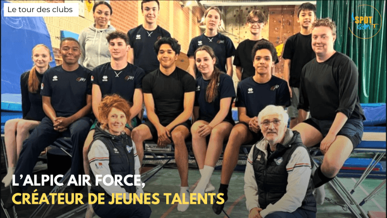 À la découverte de l’Alpic Air Force, club formateur de trampoline