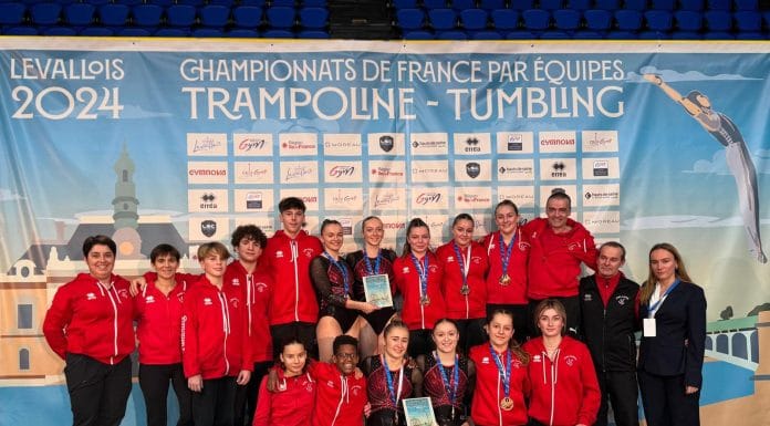 Championnats de France par équipes de tumbling (Levallois 2024) : les résultats complets