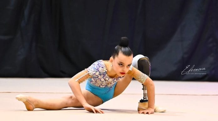 Sasha Pascal, amputée d’une jambe, un exemple d’invincibilité dans le monde de la GR