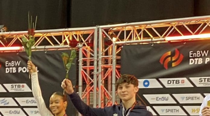 DTB Pokal : Antonin Delaye en argent au sol