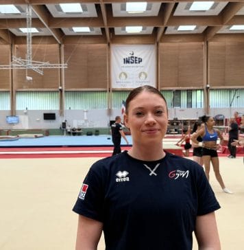 Très belle progression aux barres de Morgane Osyssek-Reimer