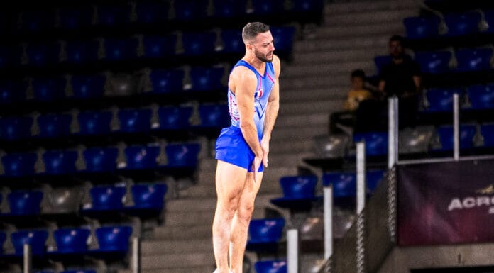 Antibes Acrobatics : Julian Chartier termine 5ème et Pierre Gouzou 8ème en finale du trampoline individuel