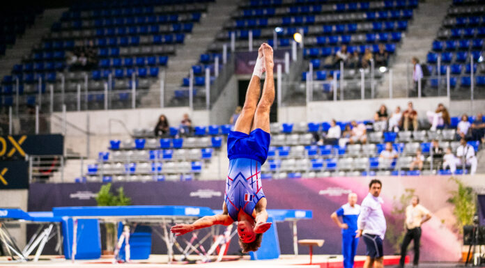 Antibes Acrobatics 2025 : Hippolyte Hergué et Kevin Ferreira qualifiés en finale en tumbling