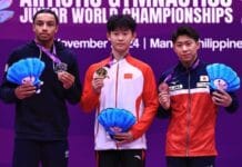 Leeroy Traoré-Malatre est vice-champion du monde junior aux arçons