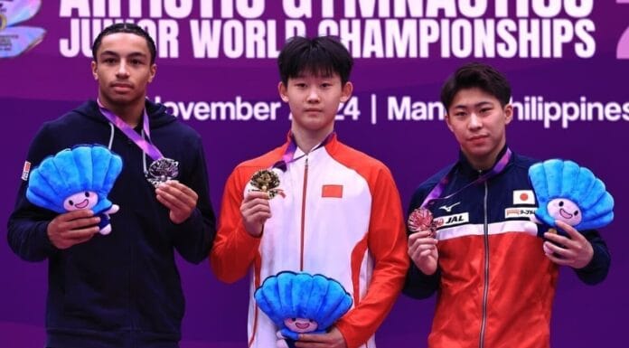 Leeroy Traoré-Malatre est vice-champion du monde junior aux arçons