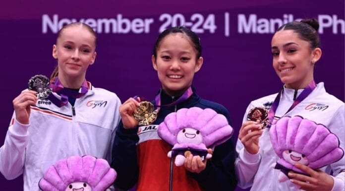 Championnats du monde junior : Elena Colas et Maïana Prat, médaillées d’argent et de bronze au sol