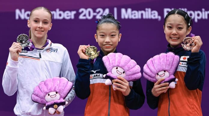 Elena Colas est vice-championne du monde junior au concours général