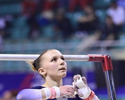 Lilou Besson, la gym jamais loin