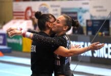 Kaylia Nemour a déposé un nouvel élément aux barres