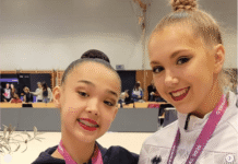 Hélène Karbanov et Mohini Yoshioka doublement médaillées au tournoi de gymnastique rythmique de Fellbach-Schmiden