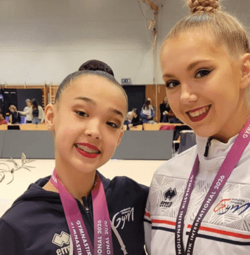 Hélène Karbanov et Mohini Yoshioka doublement médaillées au tournoi de gymnastique rythmique de Fellbach-Schmiden