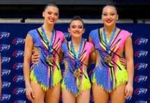 Avec un triple arrière carpé inédit, le trio féminin d’Antibes entre dans l’histoire