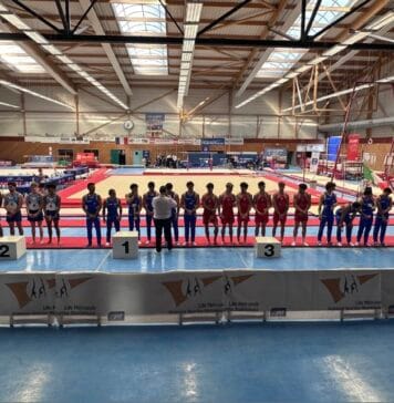 Match international GAM France – Italie : les Bleus en argent et en bronze