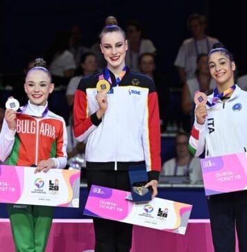 Championnats du monde de GR : L’Allemagne, l’Italie et la Bulgarie décrochent les trois premiers quotas pour les JO de Los Angeles 2028