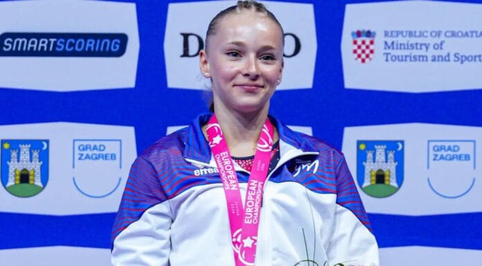 Elena Colas remporte le bronze européen au concours général