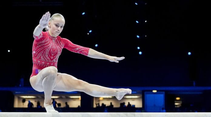 Elena Colas sacrée championne d’Europe à la poutre