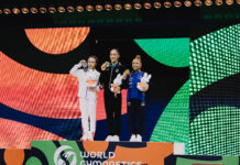 Kaylia Nemour devient championne du monde à la poutre